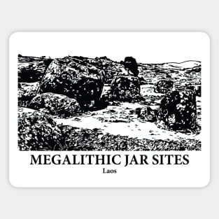Megalithic Jar Sites - Laos Magnet